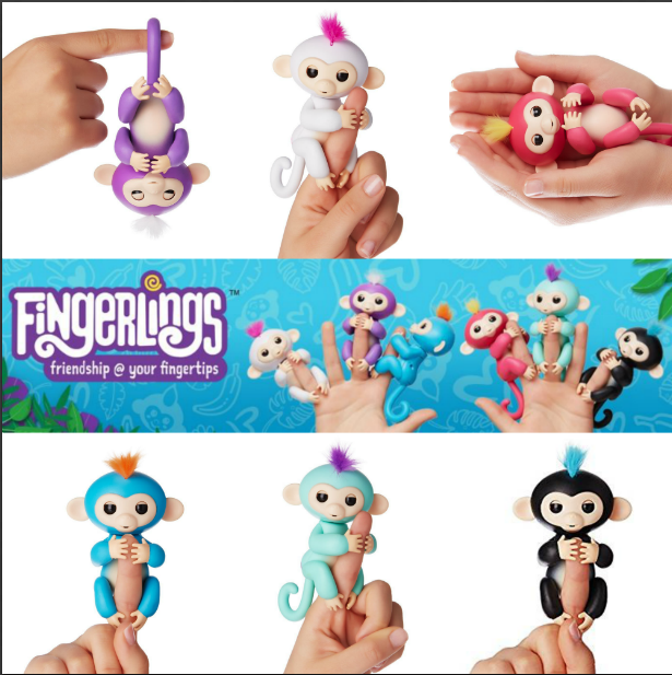 Fingerlings Animatronic Monkeys