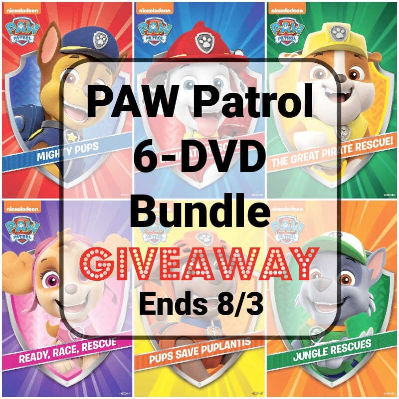 PAW Patrol 6-DVD Bundle