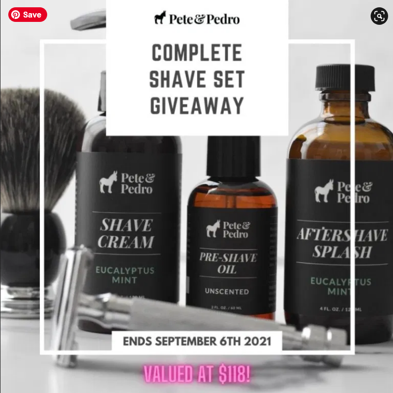 Pete And Pedro Complete Shave Set Giveaway