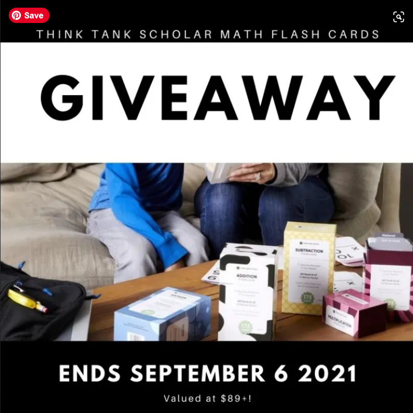 Think Tank Scholar Math Flash Cards Bundle
