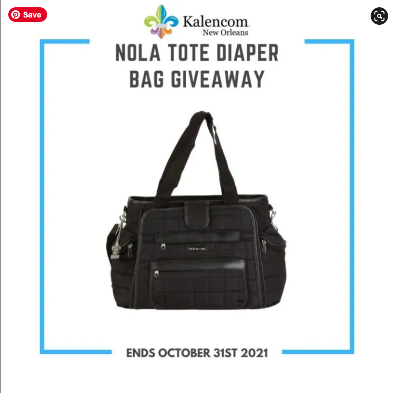 Nola Tote Diaper Bag #Giveaway!