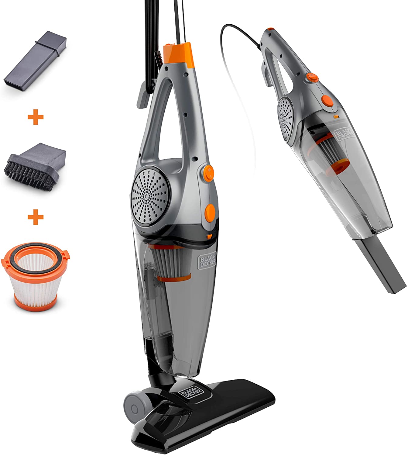 BLACK+DECKER 3-in-1 Corded Upright Vacuum Cleaner Model #BDXHHV005