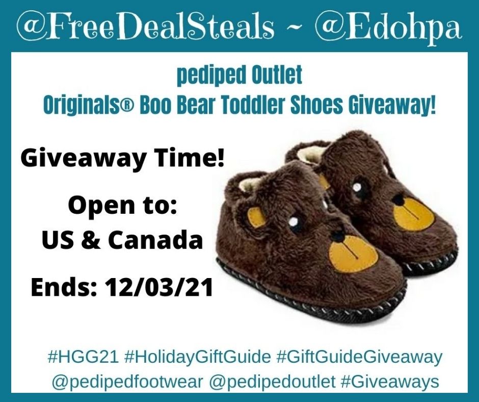 pediped Outlet Originals® Boo Bear Toddler Shoes GA-1-US, Can Ends 12/3  #HGG21 @FreeDealSteals @pedipedfootwear @pedipedoutlet