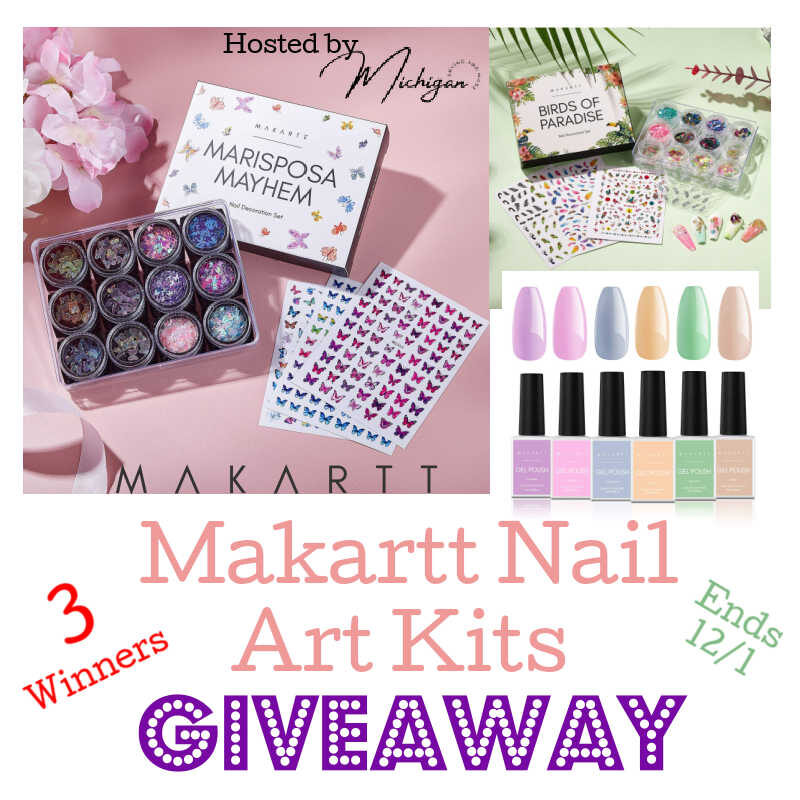 Makartt Nail Art Kits #Giveaway! (3 Winners)