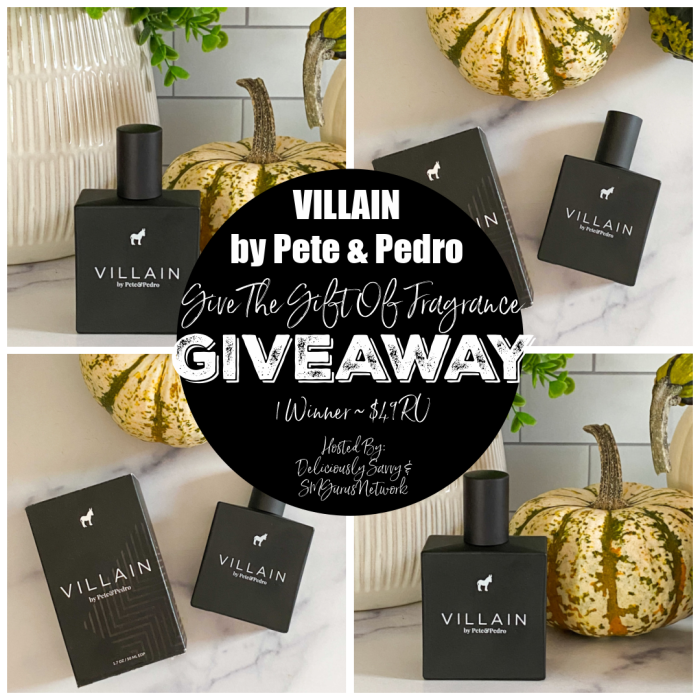 VILLAIN by Pete & Pedro ‘Give The Gift Of Fragrance’ Giveaway