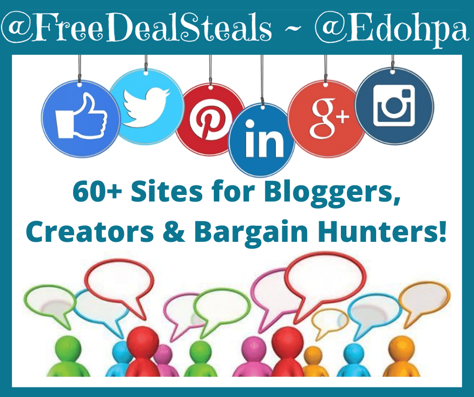 Bloggers, Creators & Bargain Hunters!