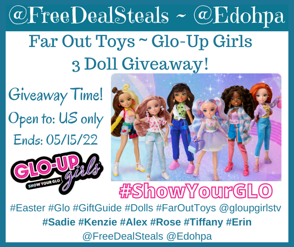 Glo-Up Girls 3 Doll #Giveaway! #ShowYourGLO