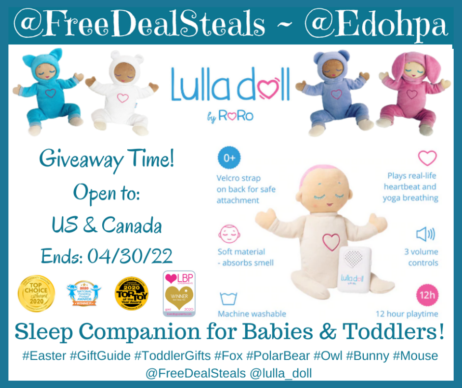 Lulla Doll Sleep Companion for Babies & Toddlers Giveaway #MySillyLittleGang