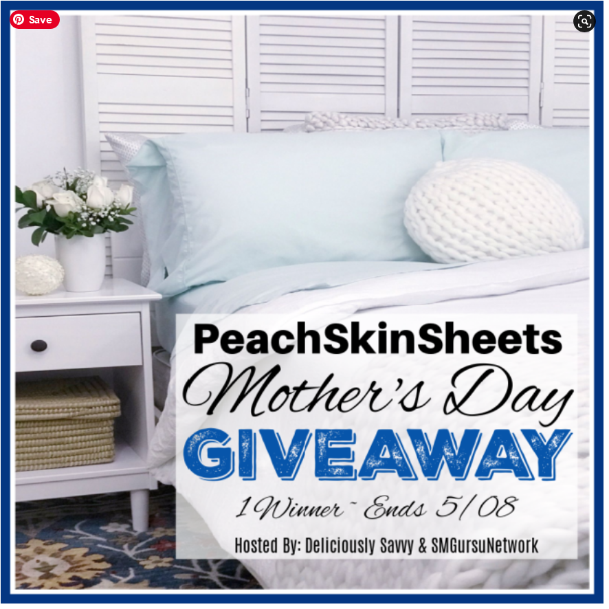 PeachSkinSheets Mother's Day #Giveaway!